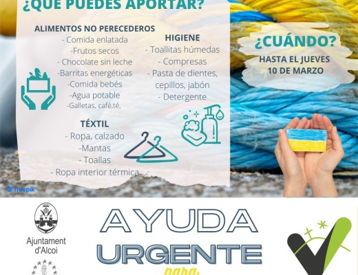 Ajuda urgent per a Ucraïna