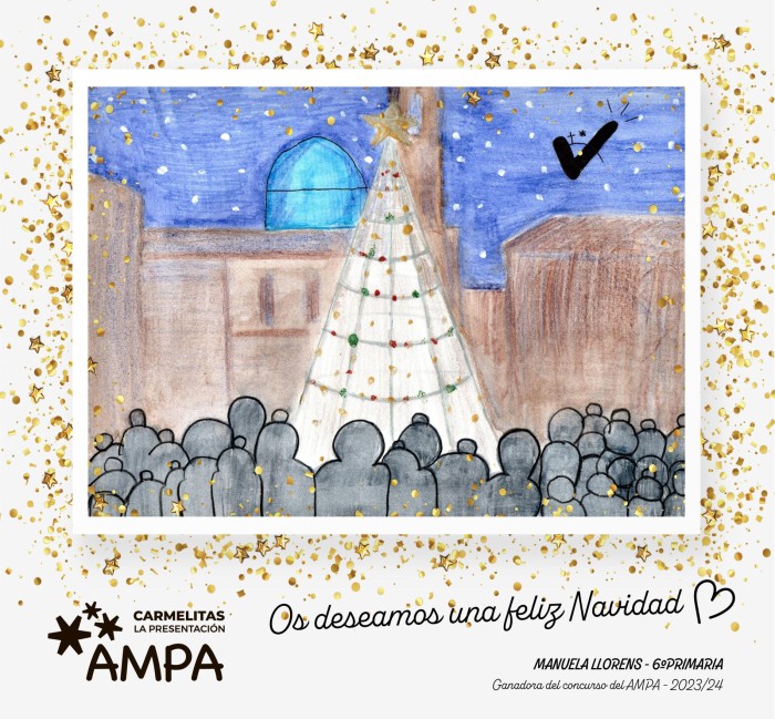 Postal de Nadal AMPA